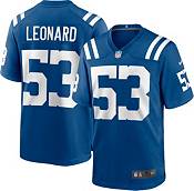 Nike Men's Indianapolis Colts Darius Leonard #53 Blue Game Jersey