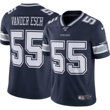 sorry, Nike Men's Dallas Cowboys Leighton Vander Esch #55 100th Navy Limited Jersey is currently out of stock