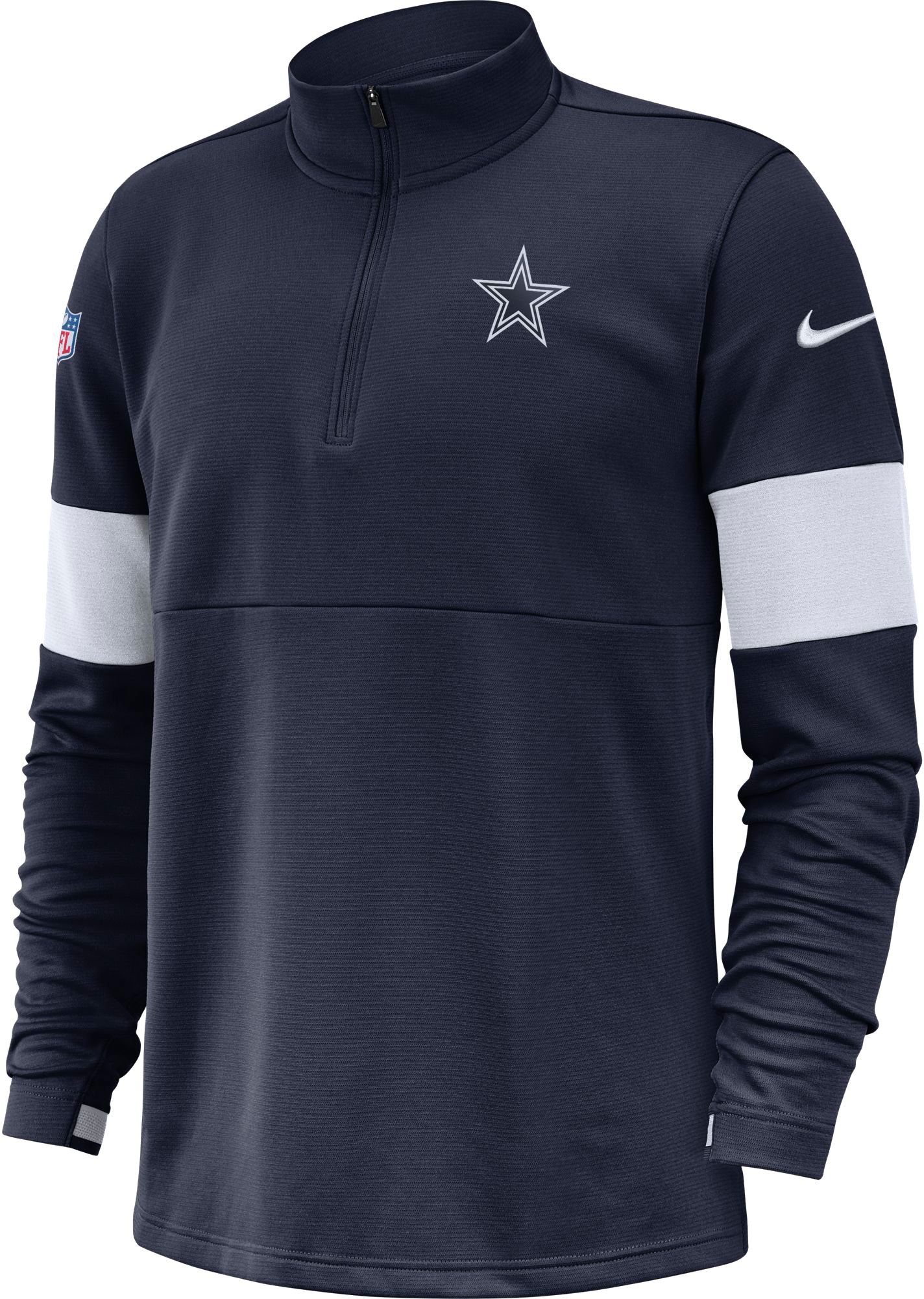 dallas cowboys half zip