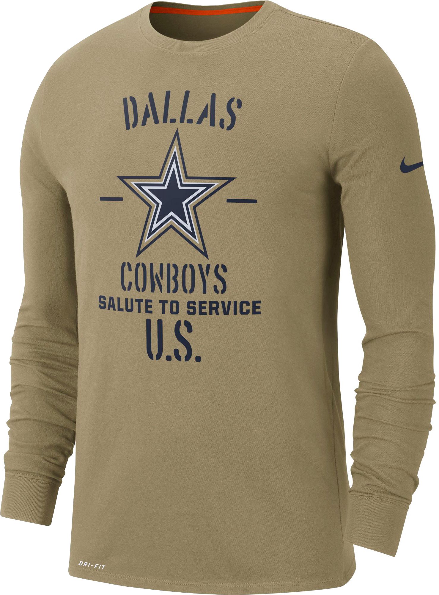 dallas cowboys long sleeve dri fit