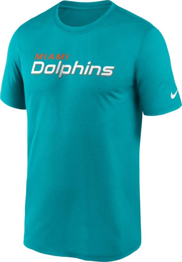 Nike Men's Miami Dolphins Sideline Dri-Fit Cotton T-Shirt