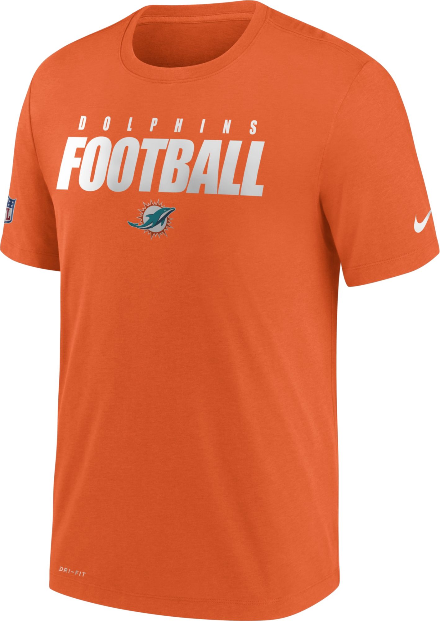 miami dolphins dri fit shirt