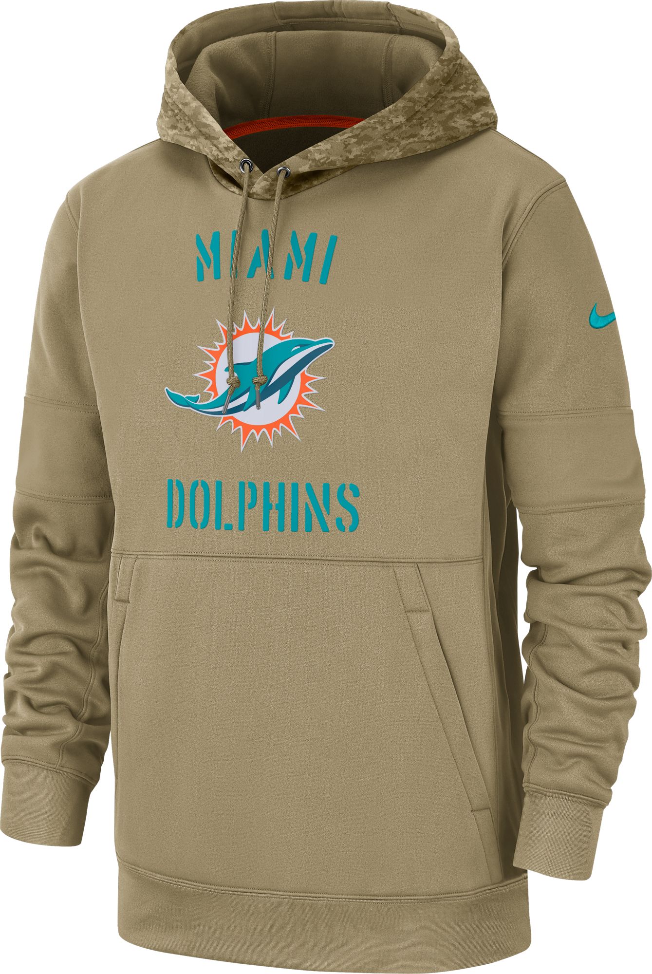 salute to service miami dolphins hoodie