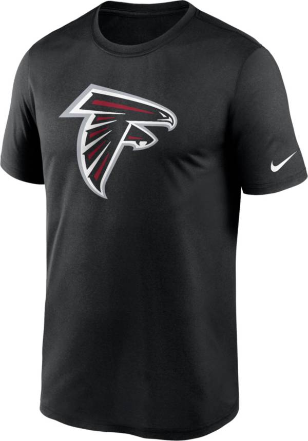 Nike Men's Atlanta Falcons Legend Logo Black T-Shirt product image