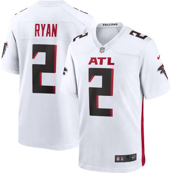 Nike Men's Atlanta Falcons Matt Ryan #2 White Game Jersey