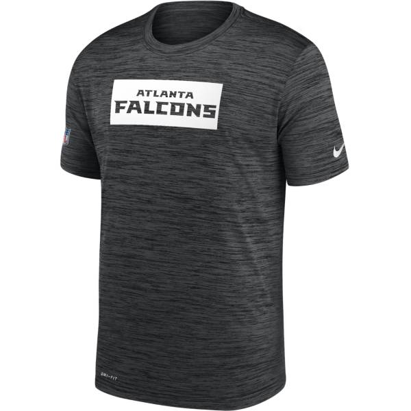 Nike Men's Atlanta Falcons Sideline Legend Velocity Black T-Shirt