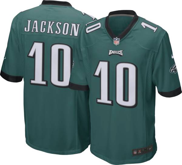 Nike Men's Philadelphia Eagles Desean Jackson #10 Green Game Jersey