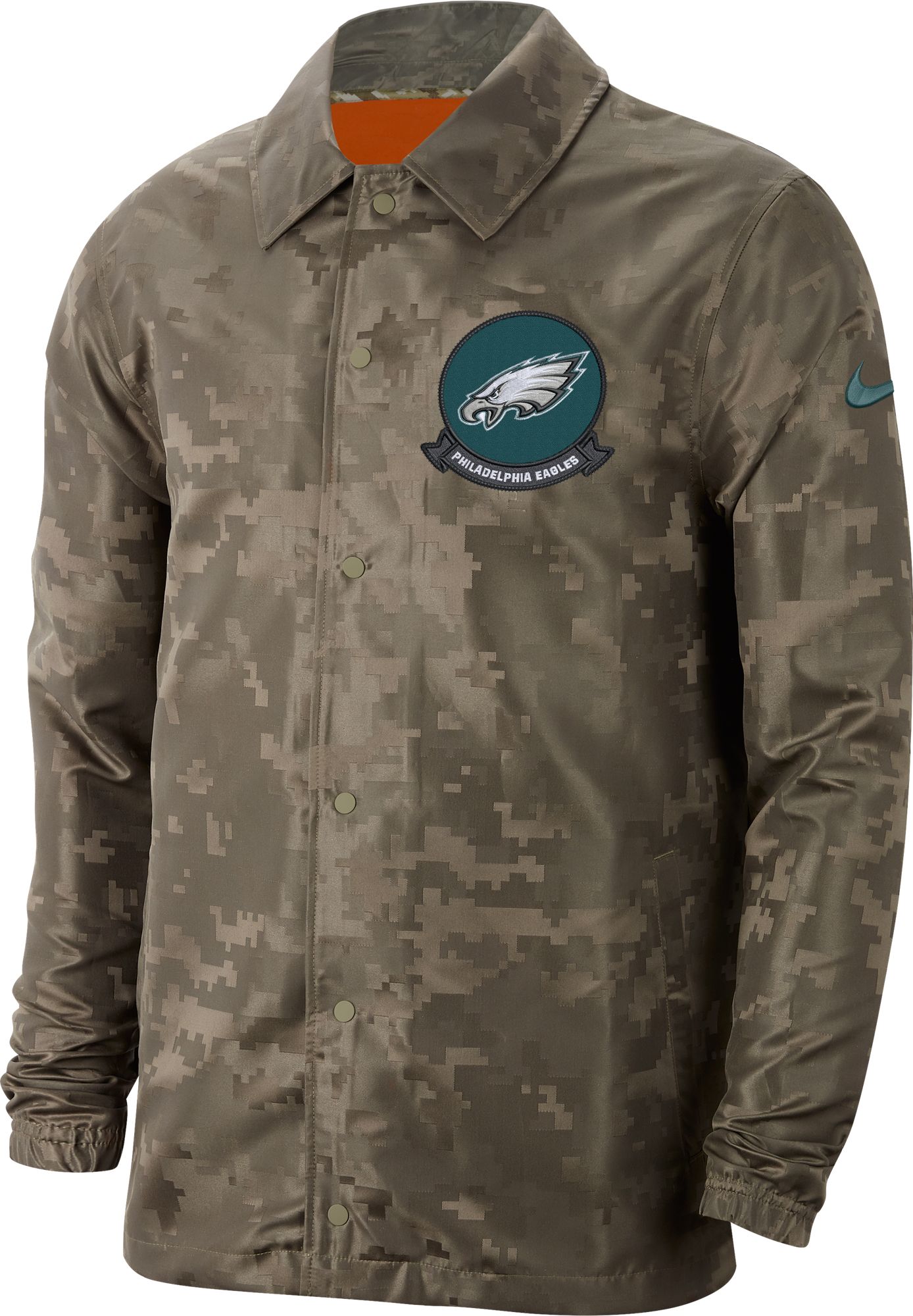 men's philadelphia eagles salute to service hoodie