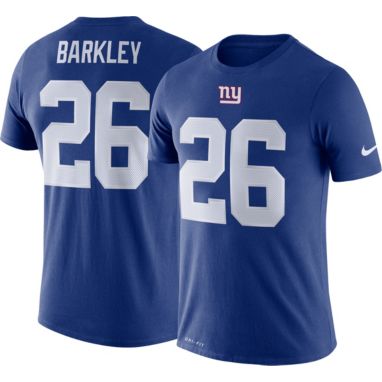 sorry, Nike Men's New York Giants Saquon Barkley #26 Logo Royal T-Shirt is currently out of stock