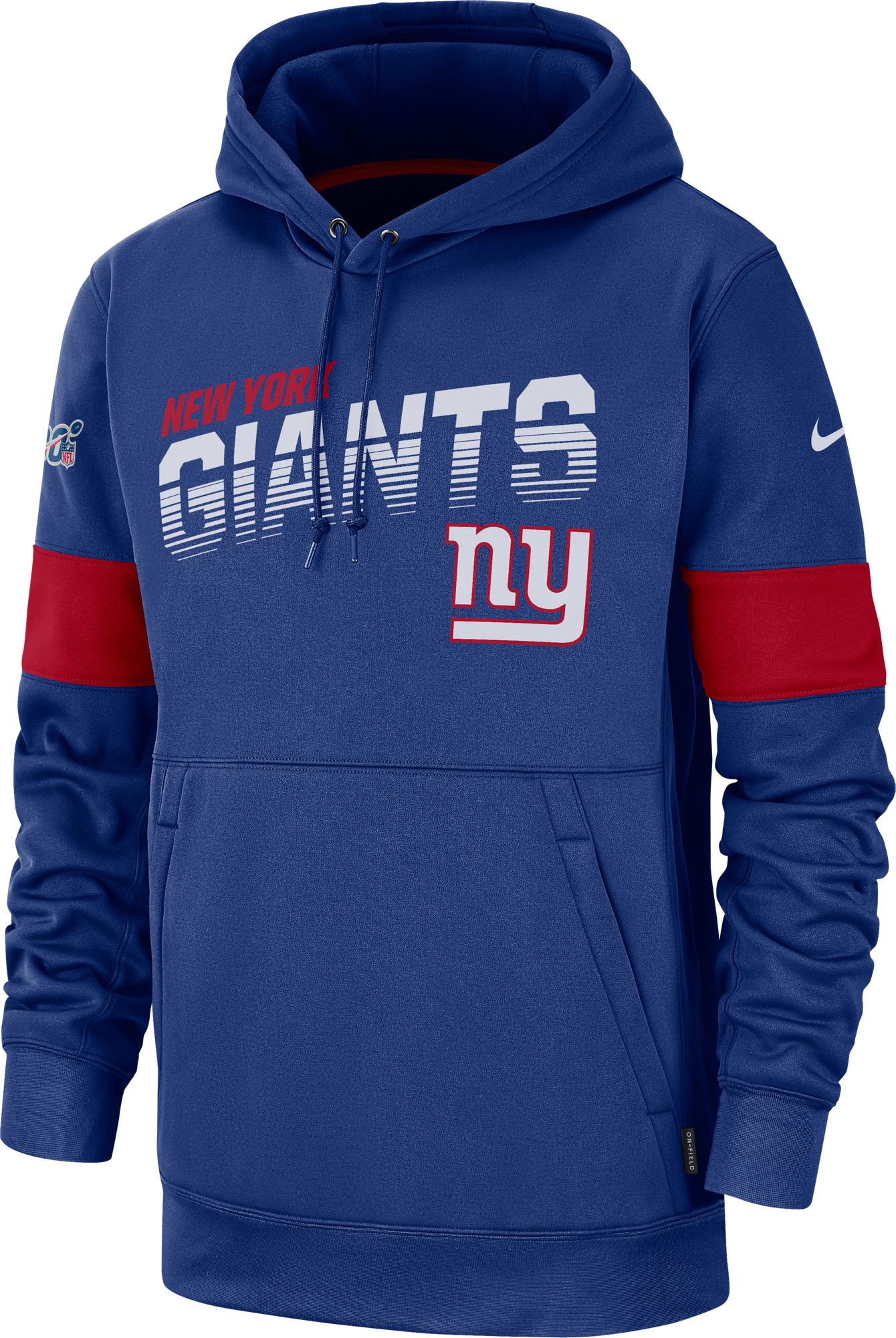 men's nike royal new york giants av15 fleece pullover hoodie