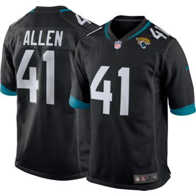 sorry, Nike Men's Jacksonville Jaguars Josh Allen #41 Black Game Jersey is currently out of stock