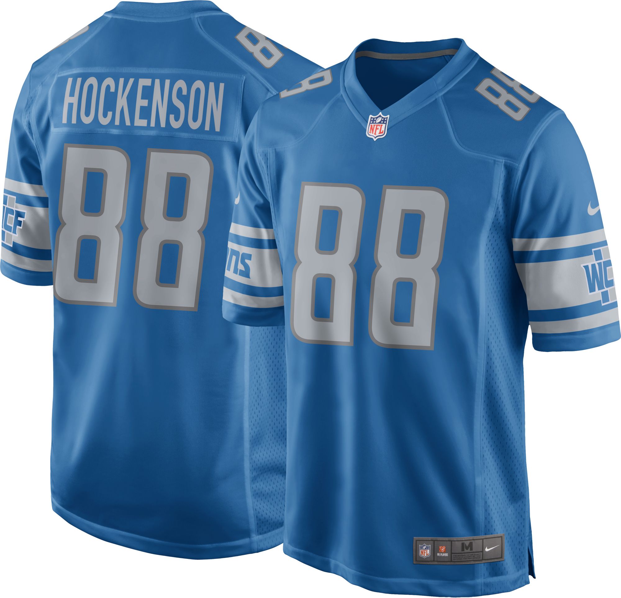 detroit lions home jersey color