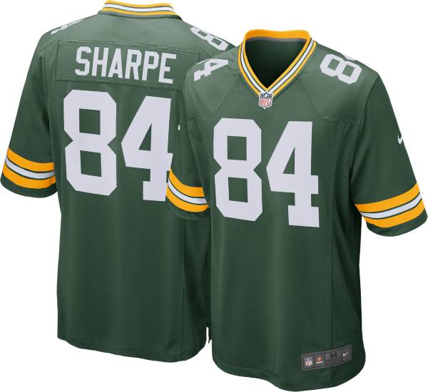 Nike Men's Green Bay Packers Sterling Sharpe #84 Green Game Jersey