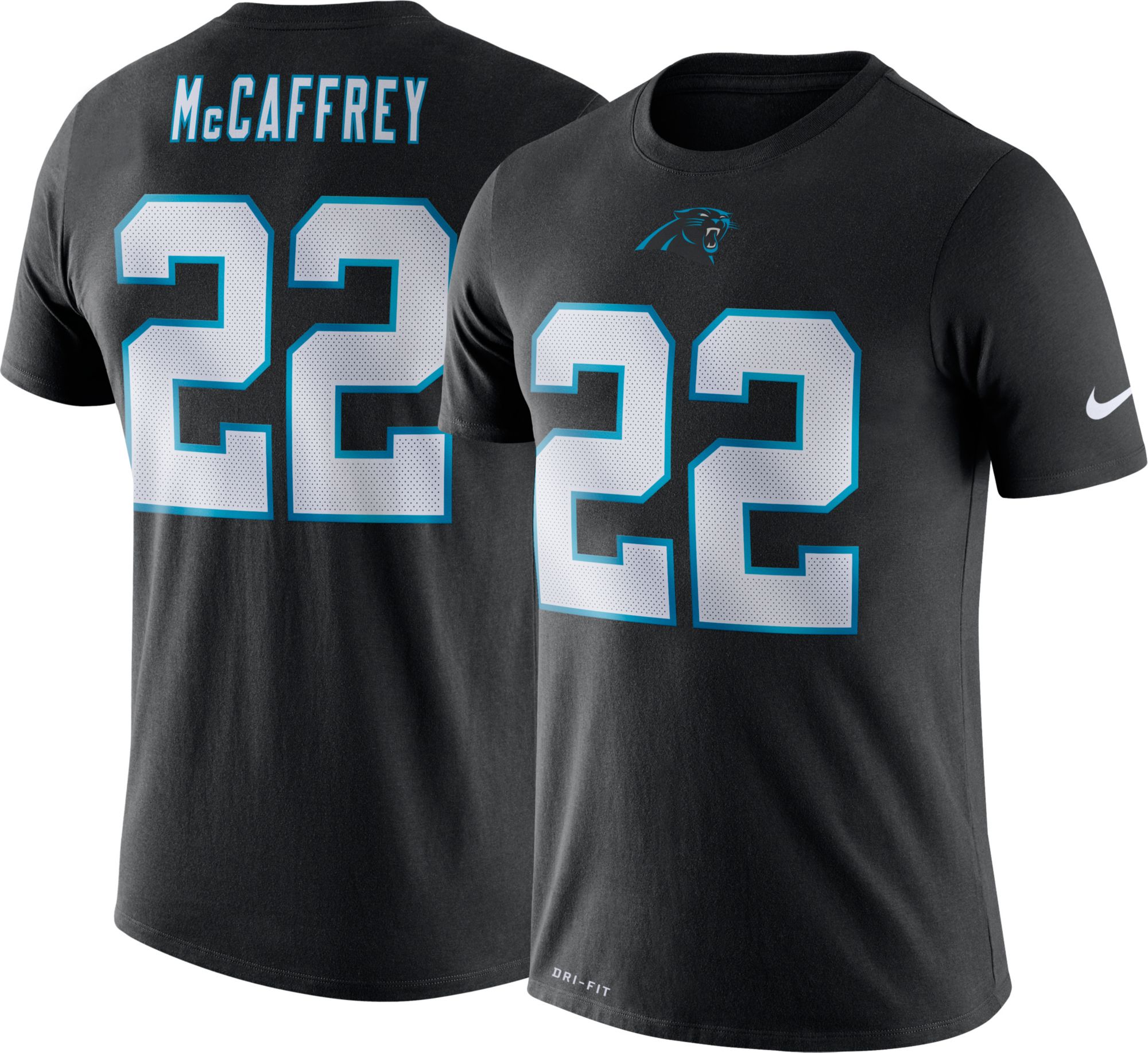 christian mccaffrey t shirt jersey