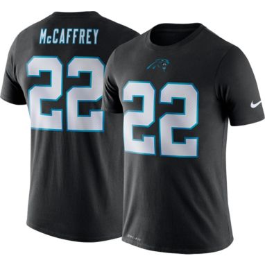 sorry, Nike Men's Carolina Panthers Christian McCaffrey #22 Logo Black T-Shirt is currently out of stock