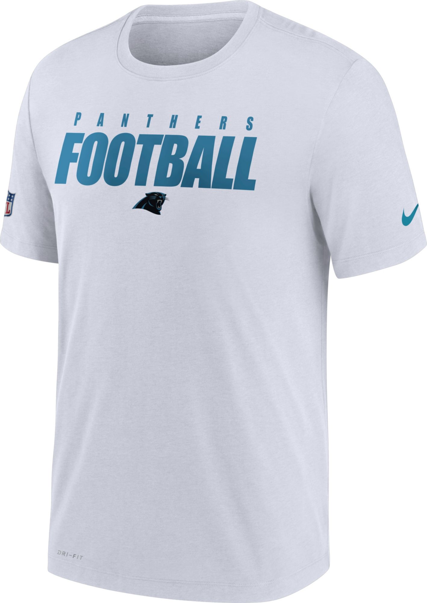 white carolina panthers shirt