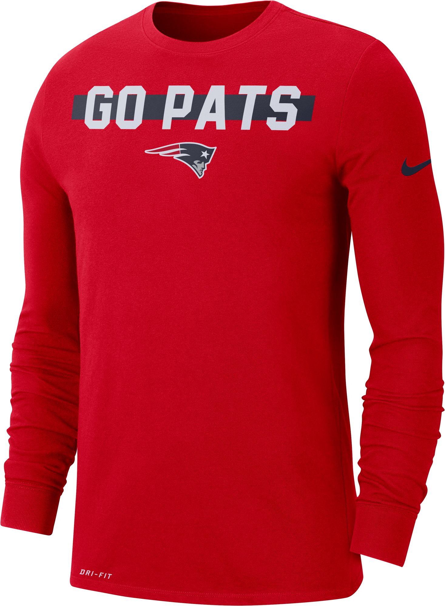 red patriots shirt