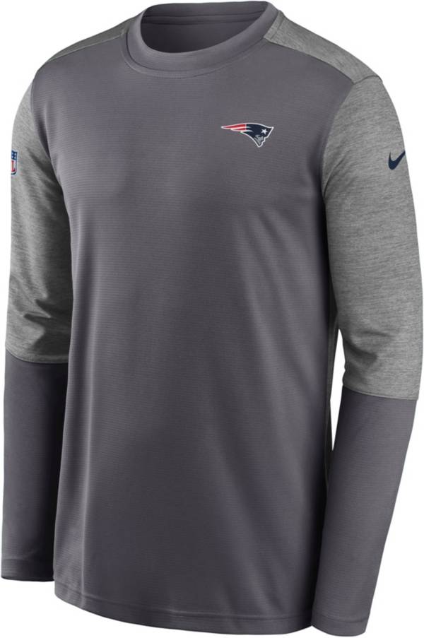 Download Nike Men's New England Patriots Coaches Sideline Long Sleeve T-Shirt | DICK'S Sporting Goods