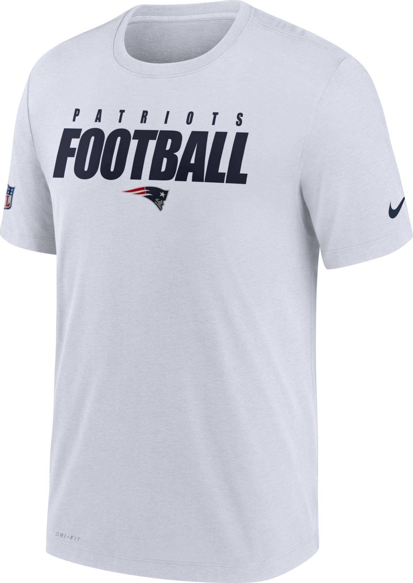 white patriots shirt