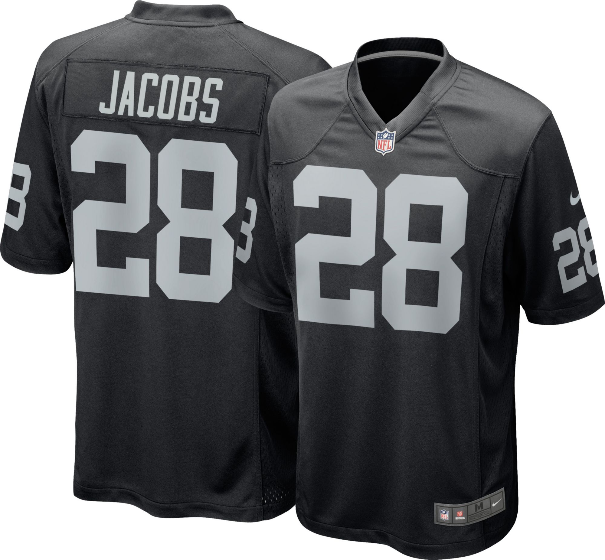 raiders 28 jacobs jersey