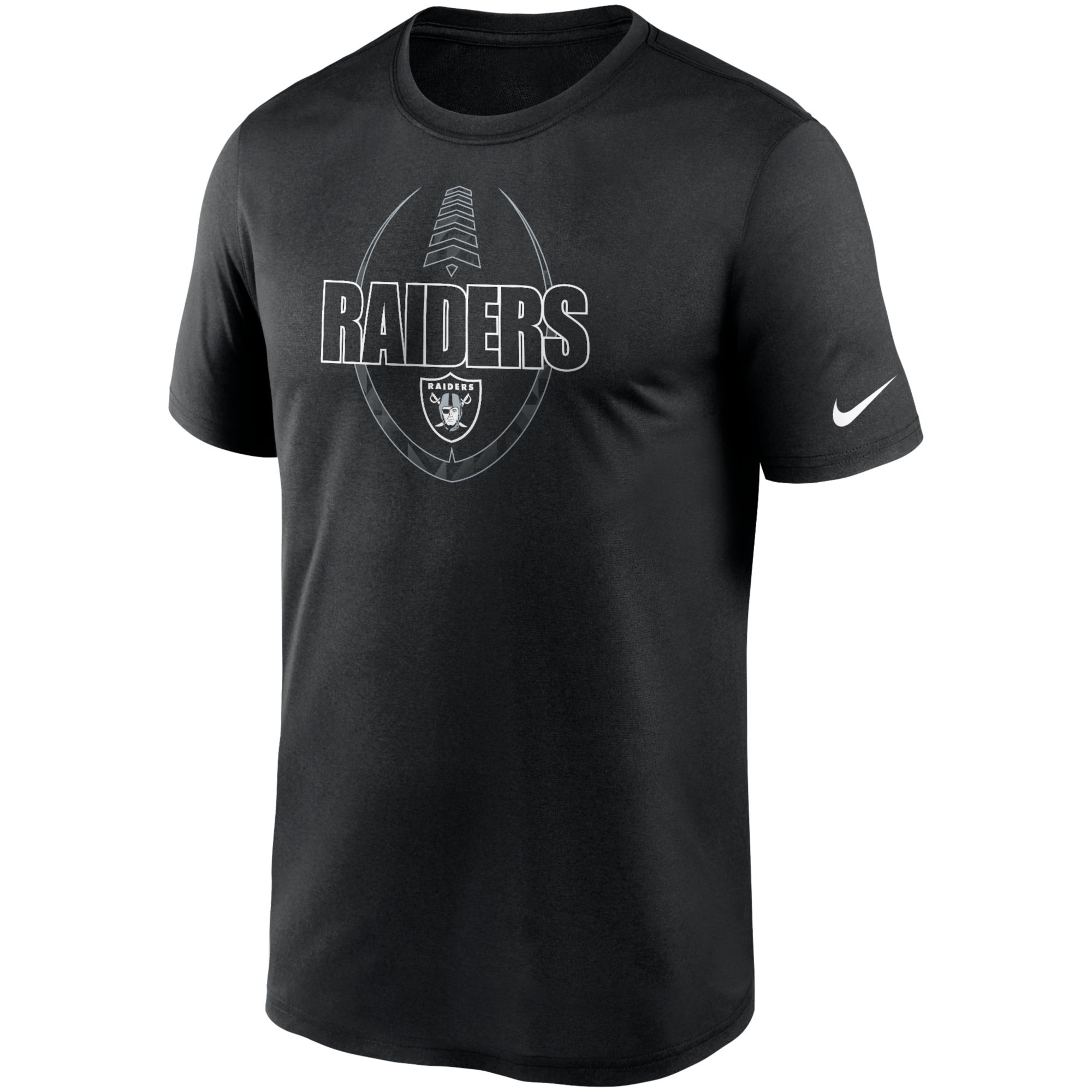 raiders t shirt nike
