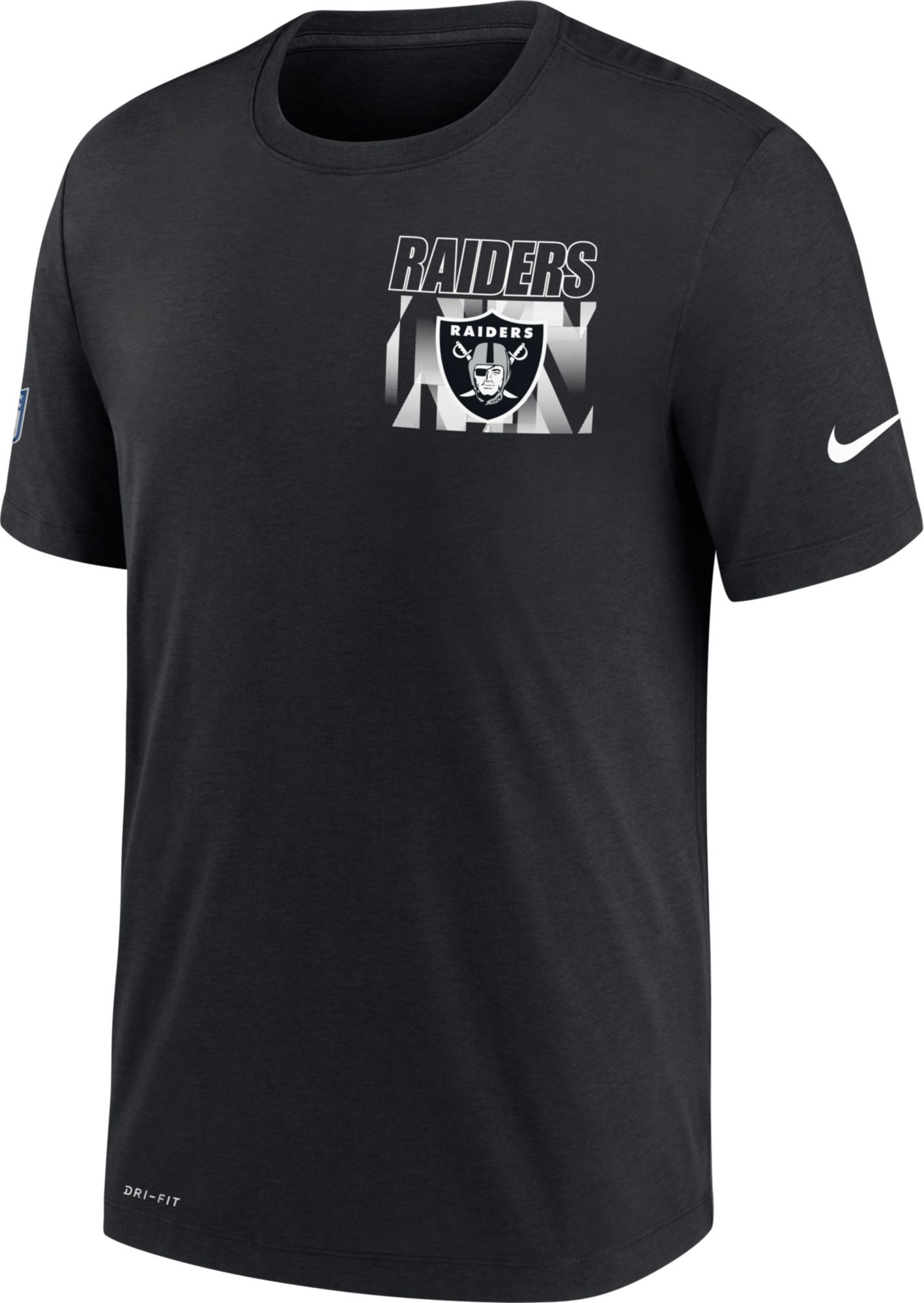 raiders nike dri fit shirt