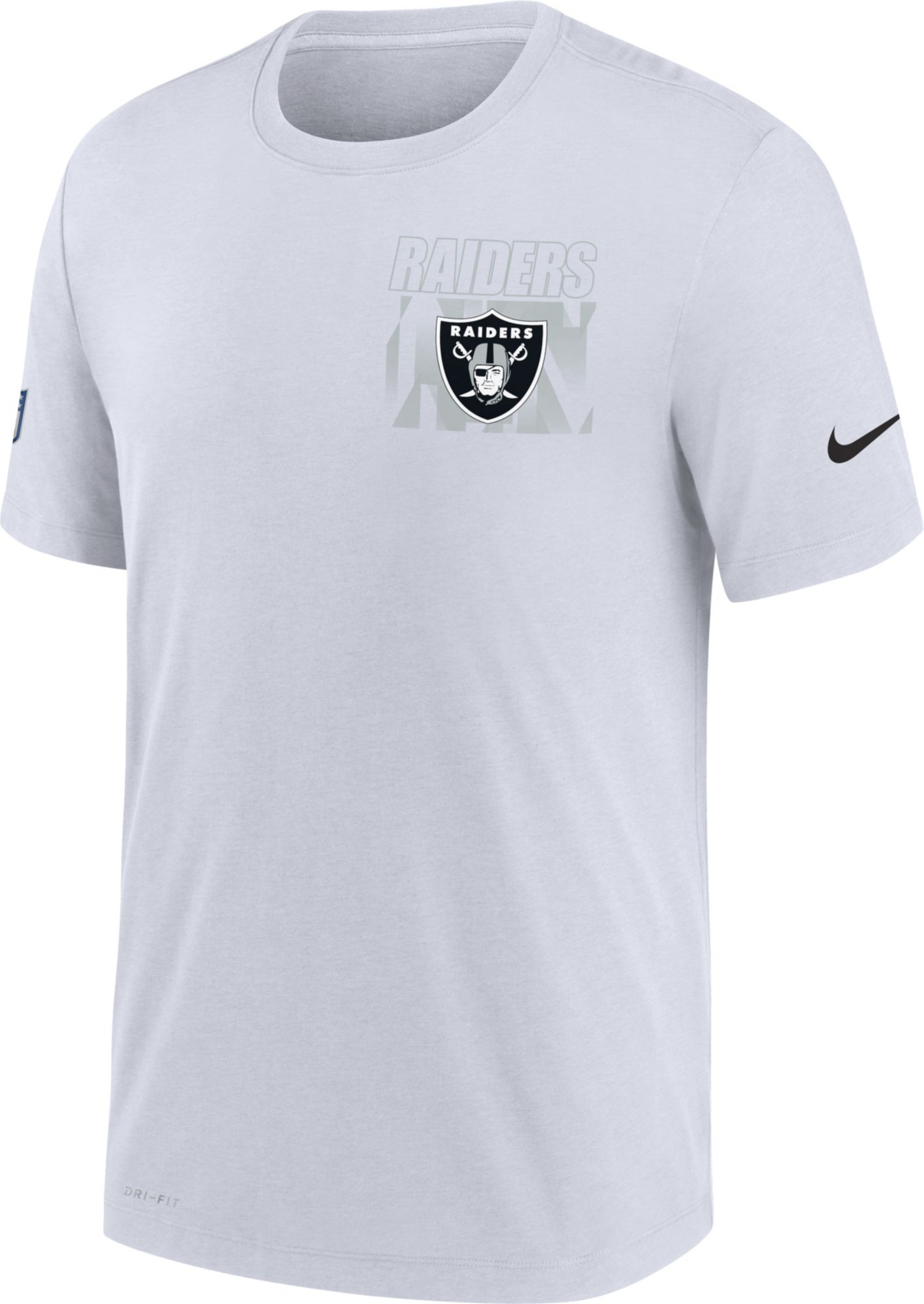 raiders nike dri fit shirt