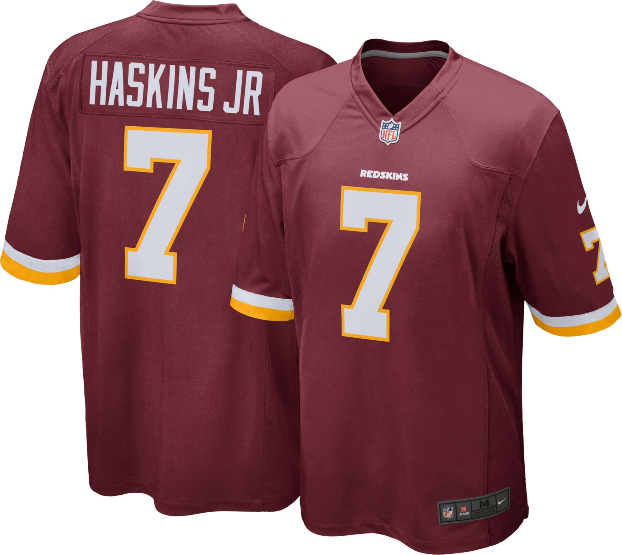 redskins jersey numbers