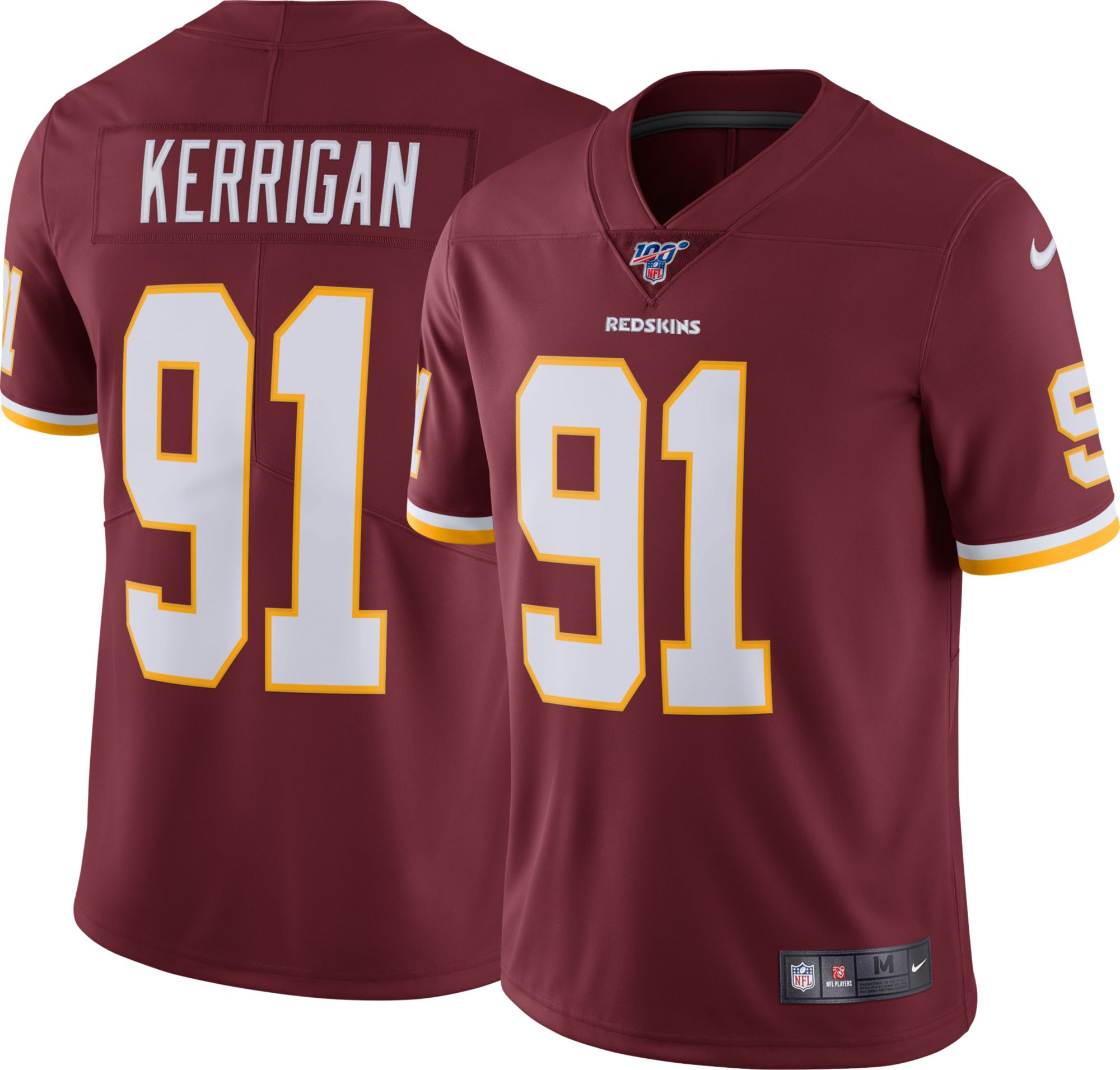 men's redskins jersey