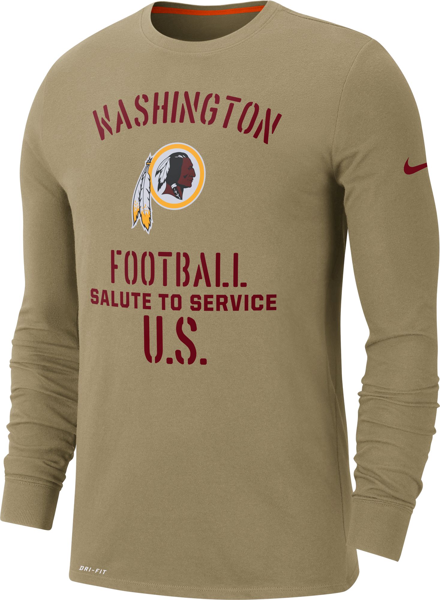 redskins military sweatshirt