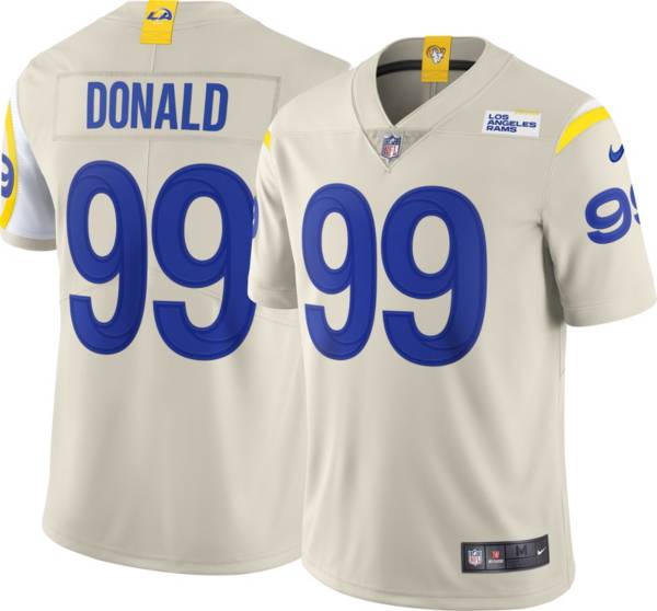 Nike Men's Los Angeles Rams Aaron Donald #99 Vapor Limited White Jersey product image