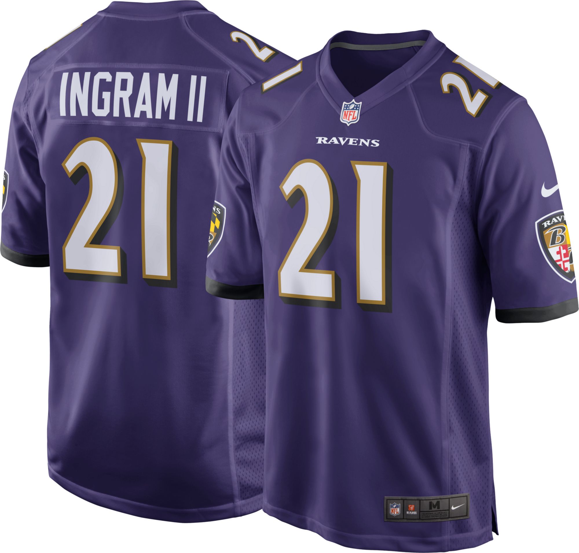 Mark Ingram Nike Men's Baltimore Ravens 