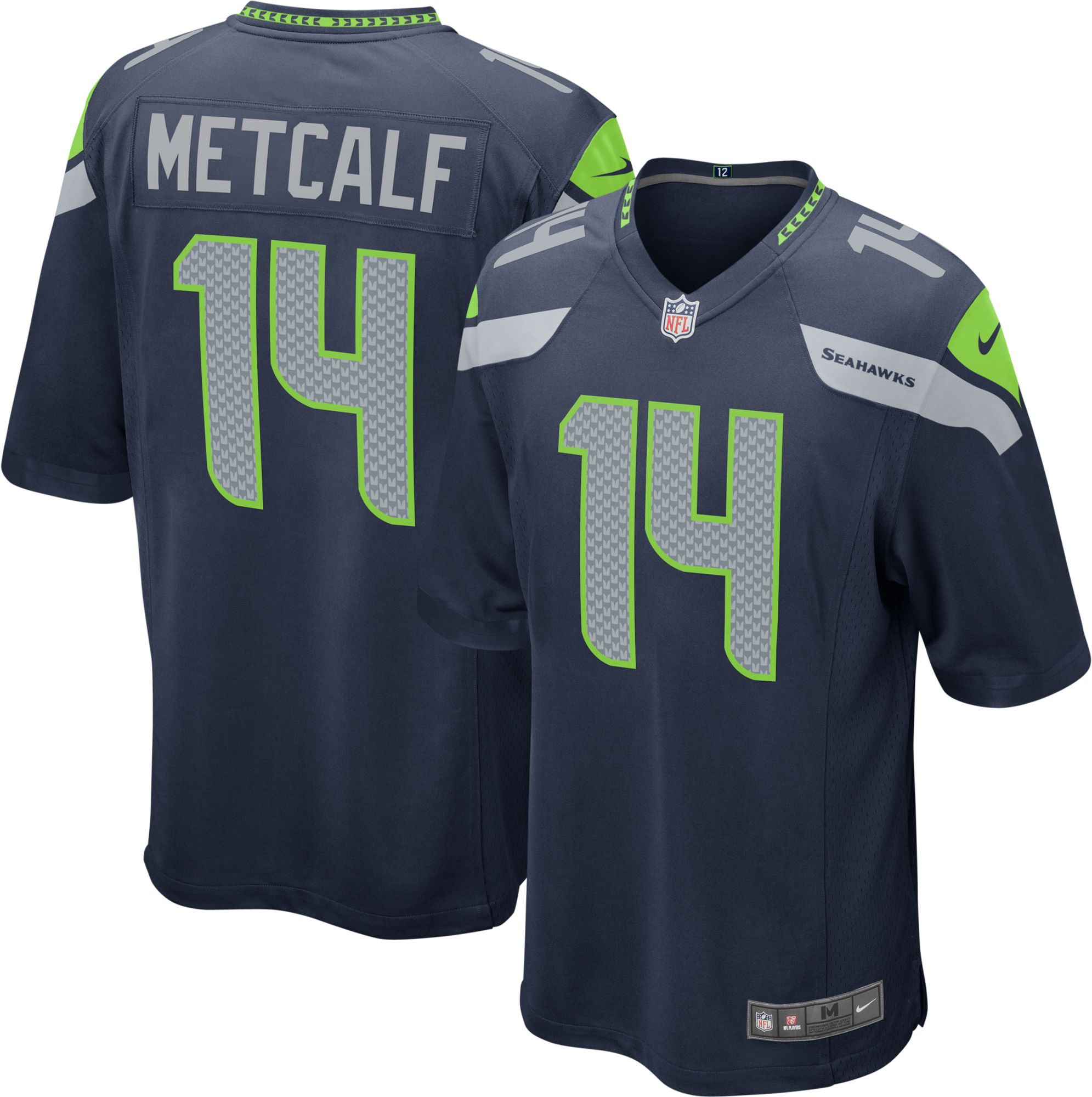 dk metcalf jersey white