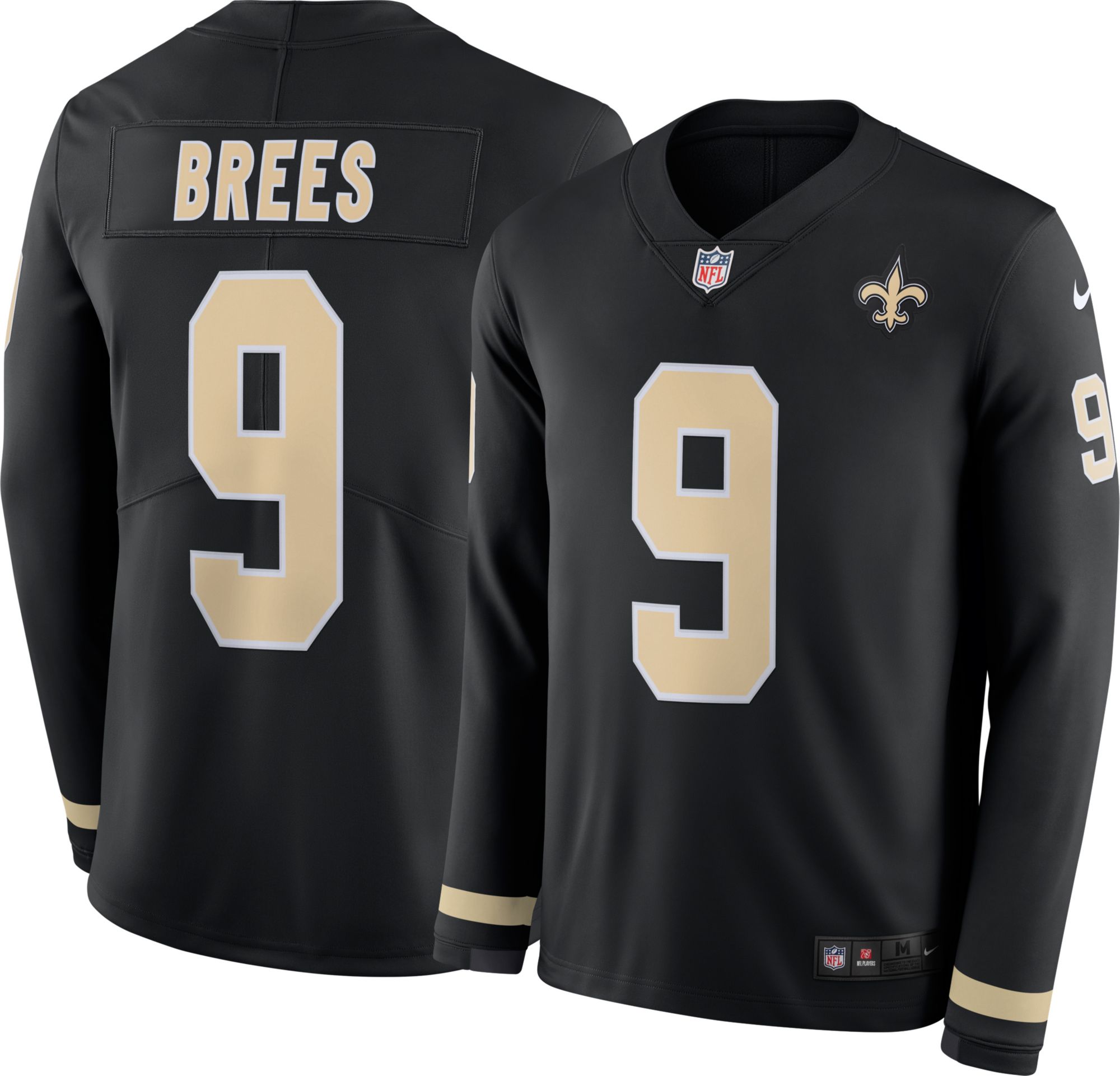 long sleeve saints jersey
