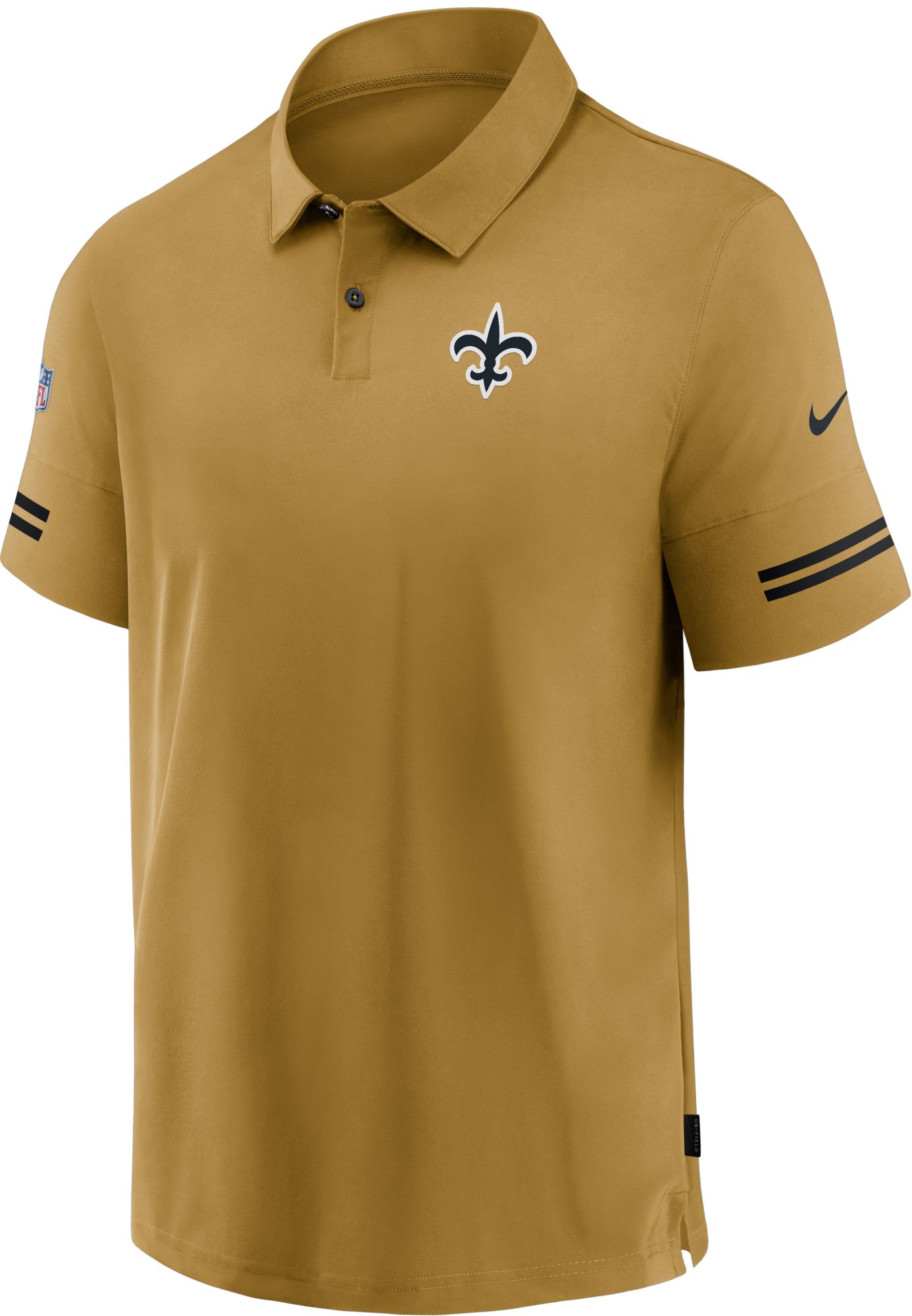 saints nike polo