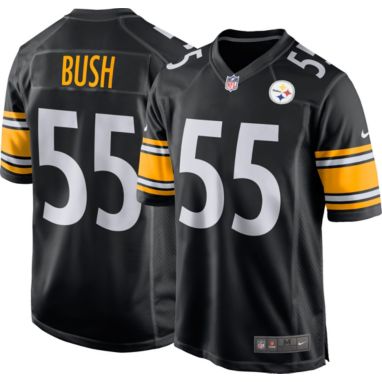 sorry, Nike Men's Pittsburgh Steelers Devin Bush #55 Black Game Jersey is currently out of stock