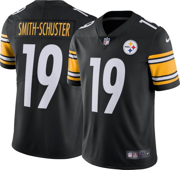 Nike Men's Pittsburgh Steelers JuJu Smith-Schuster #19 Black Limited Jersey