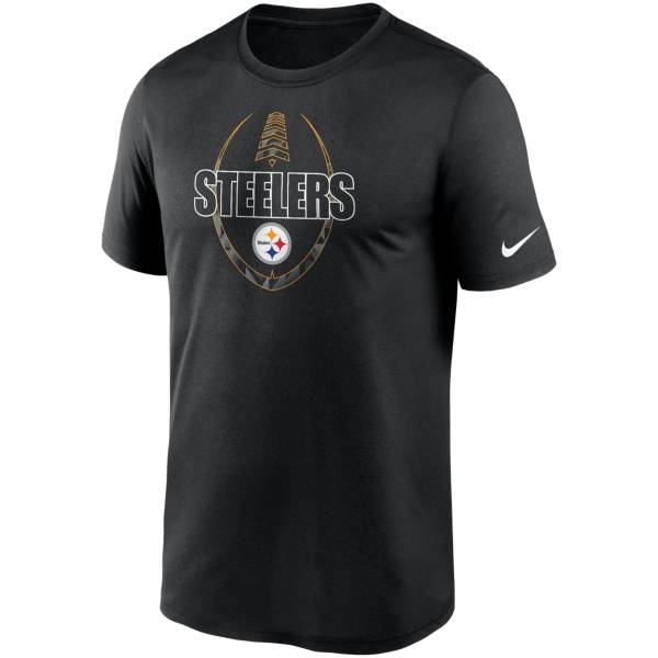 Nike Men's Pittsburgh Steelers Legend Icon Black T-Shirt