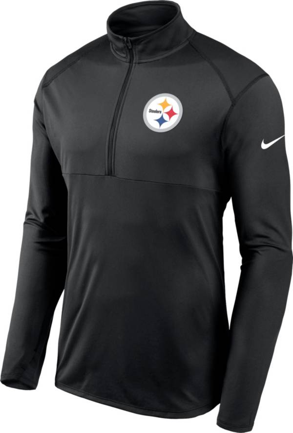 Nike Men's Pittsburgh Steelers Element Half-Zip Pullover