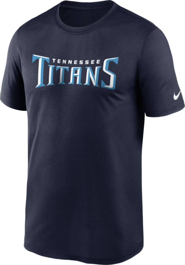 Nike Men's Tennessee Titans Sideline Dri-Fit Cotton T-Shirt | Dick's ...