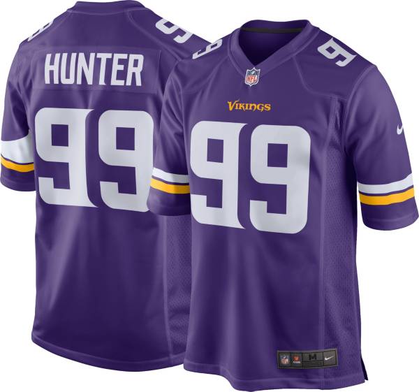 Nike Men S Minnesota Vikings Danielle Hunter 99 Purple Game Jersey Dick S Sporting Goods