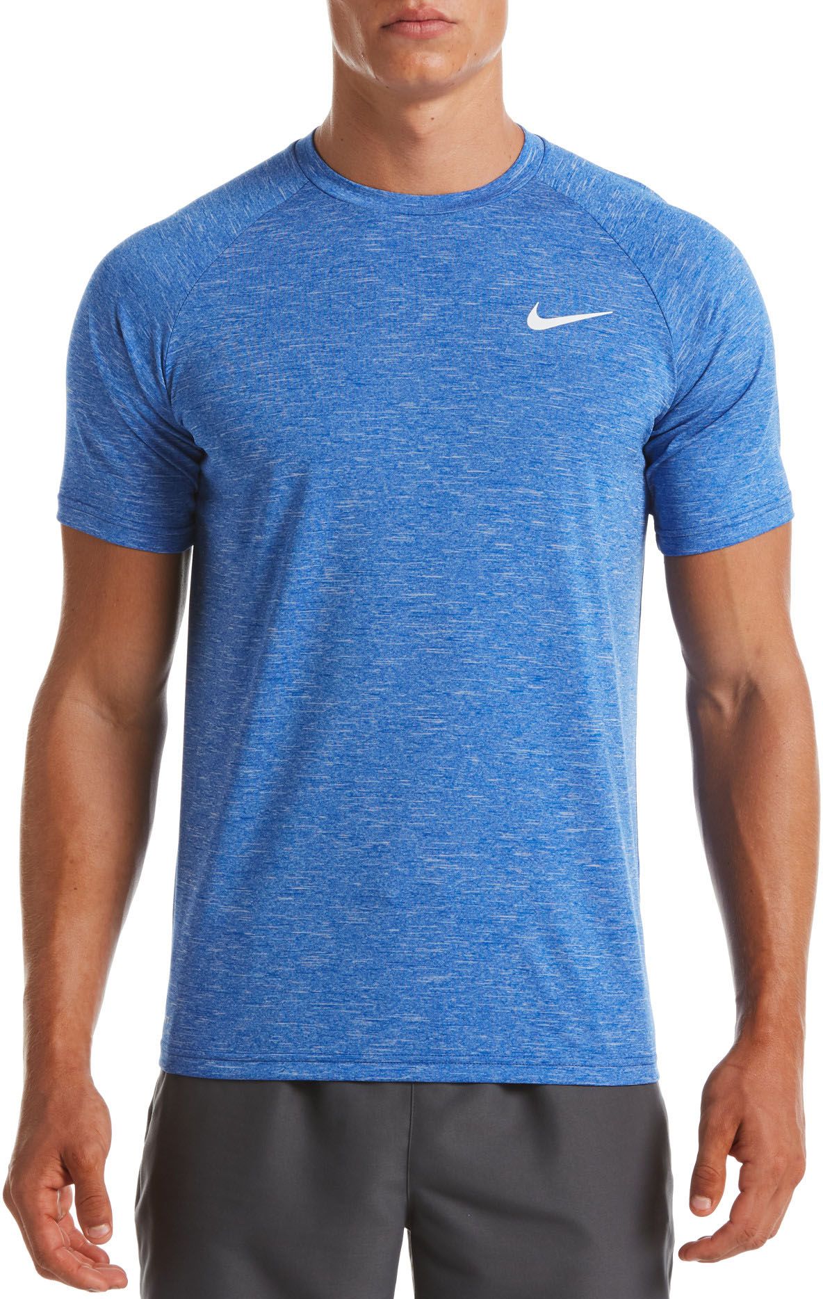 Nike Men's Heather Short Sleeve Hydro Rash Guard product image