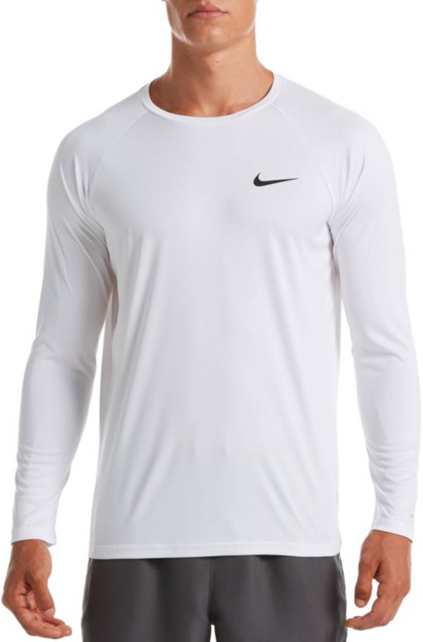 Nike Men's Essential Long Sleeve Hydro Rashguard | Dick's Sporting Goods