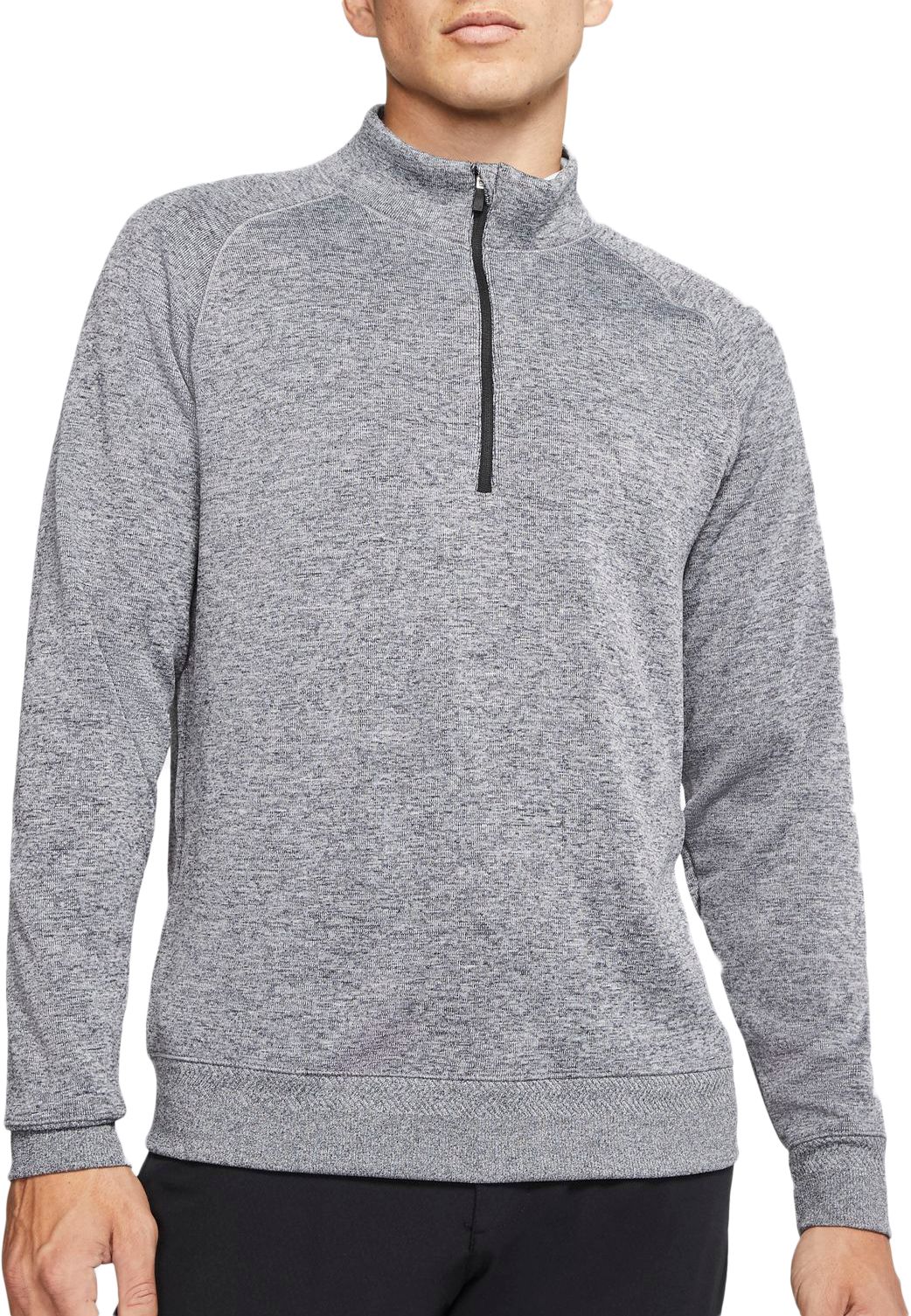 nike men's half zip sweater