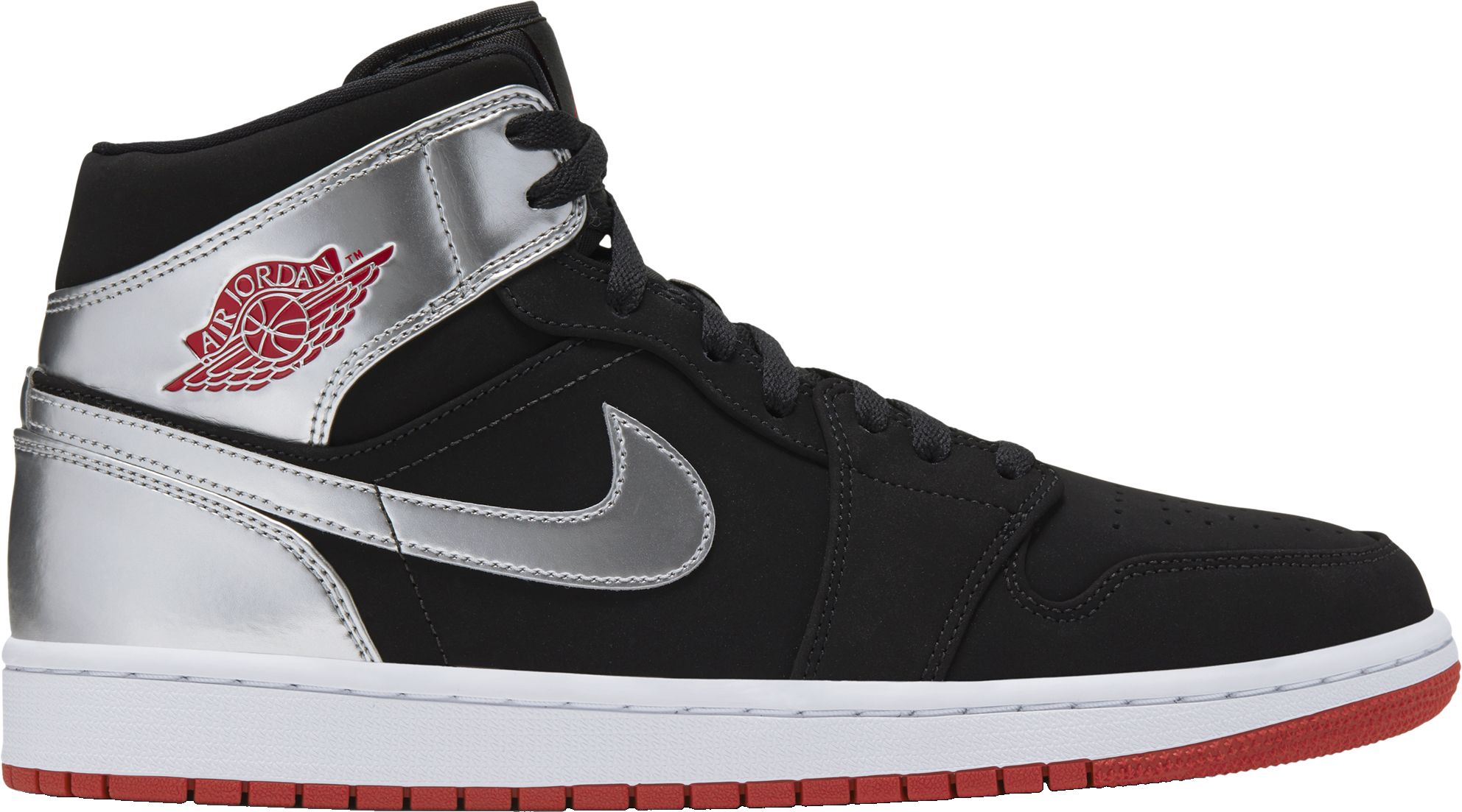 jordan aj 1 mid black