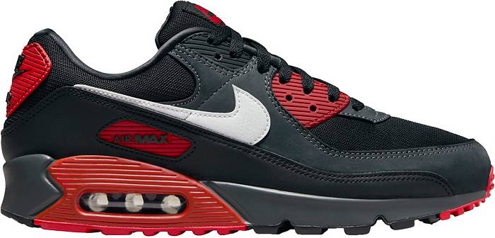 Black And Red Men Nike Air Max Mens Black Orange Imported Sport Shoes