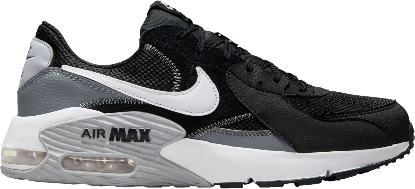 Nike Air Max Excee Men s Shoes Size 10 Black White Gray