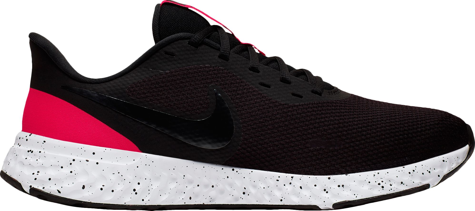 nike revolution 5 black and red