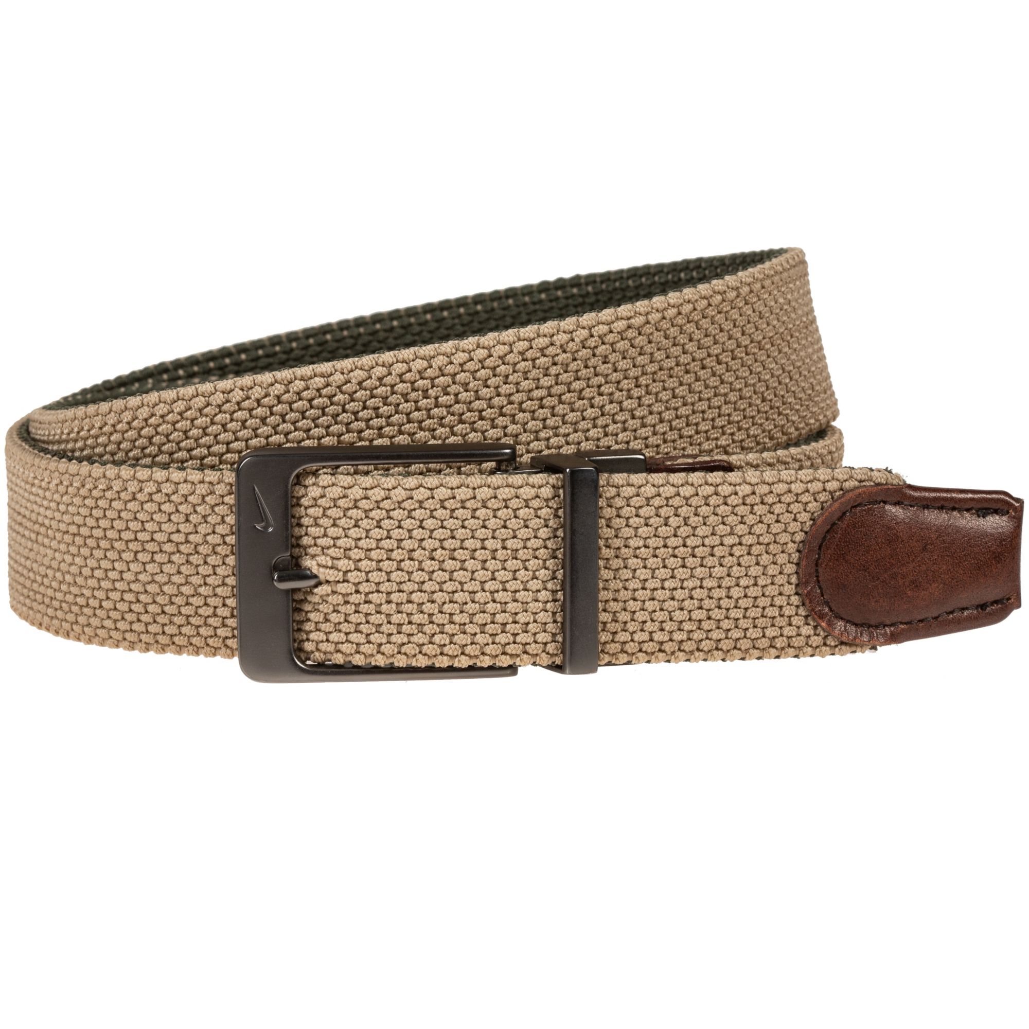nike men's reversible woven stretch golf belt