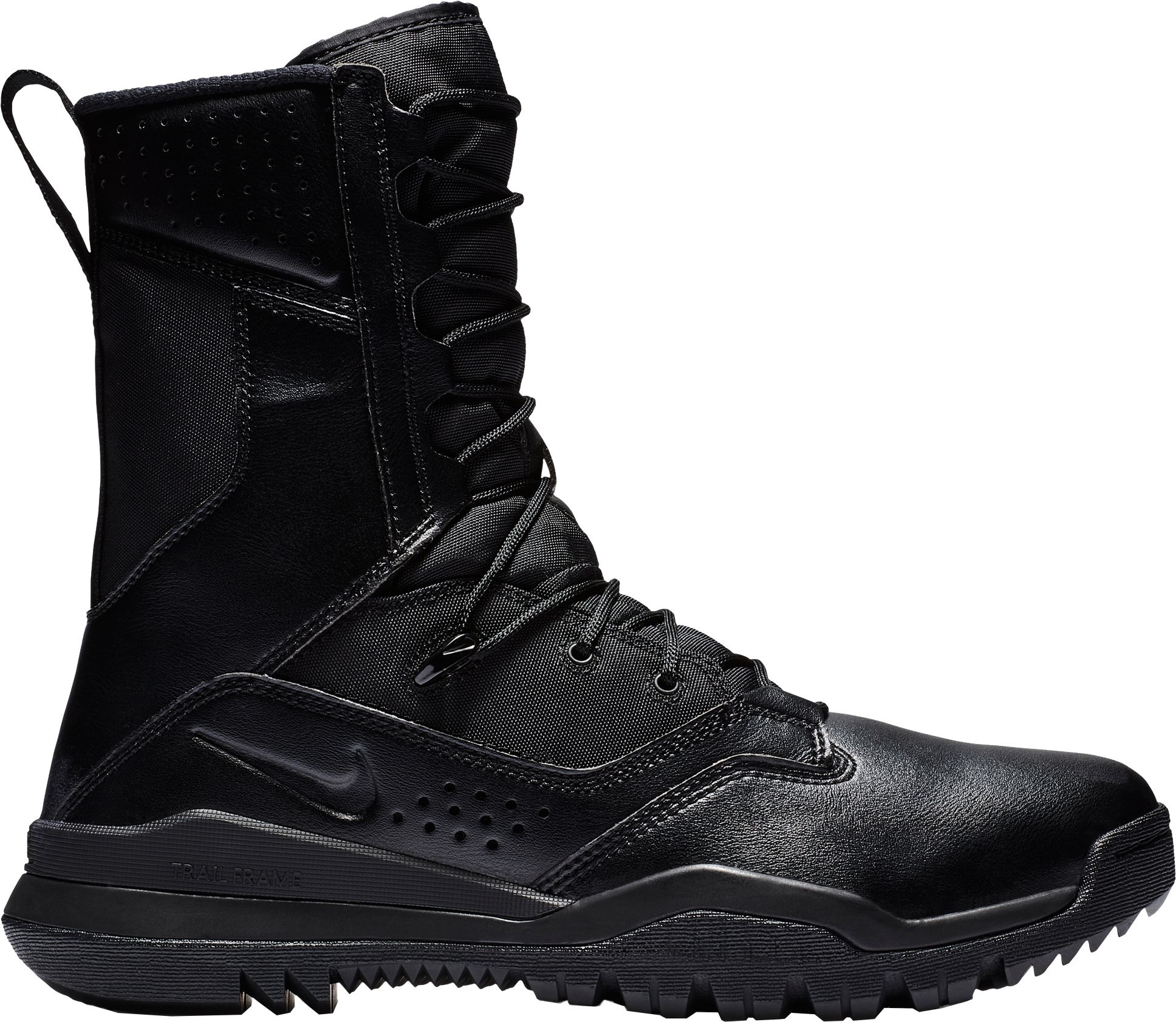 black nike combat boots